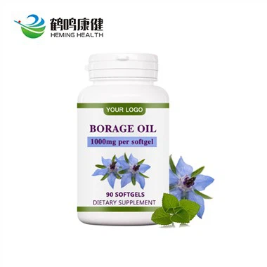 Borage yog'i yumshoq jellari